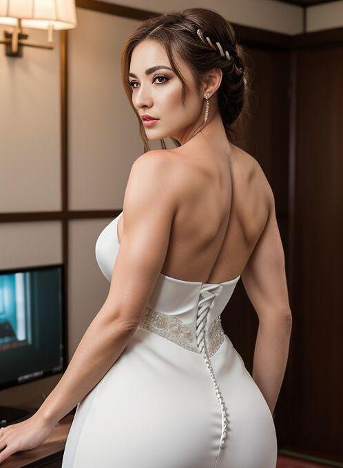 AI Porn Image of 1 Woman Massive Boobs No Accessories Gaming Room 20-30 Years Old